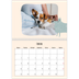 Fotokalender A4 doppelt (30 x 40 cm) — Hundepfoten und Kritzeleien [Februar]