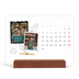 Tischkalender mit Holzfuß Querformat  — Scrapbook-Flair [deckblatt]