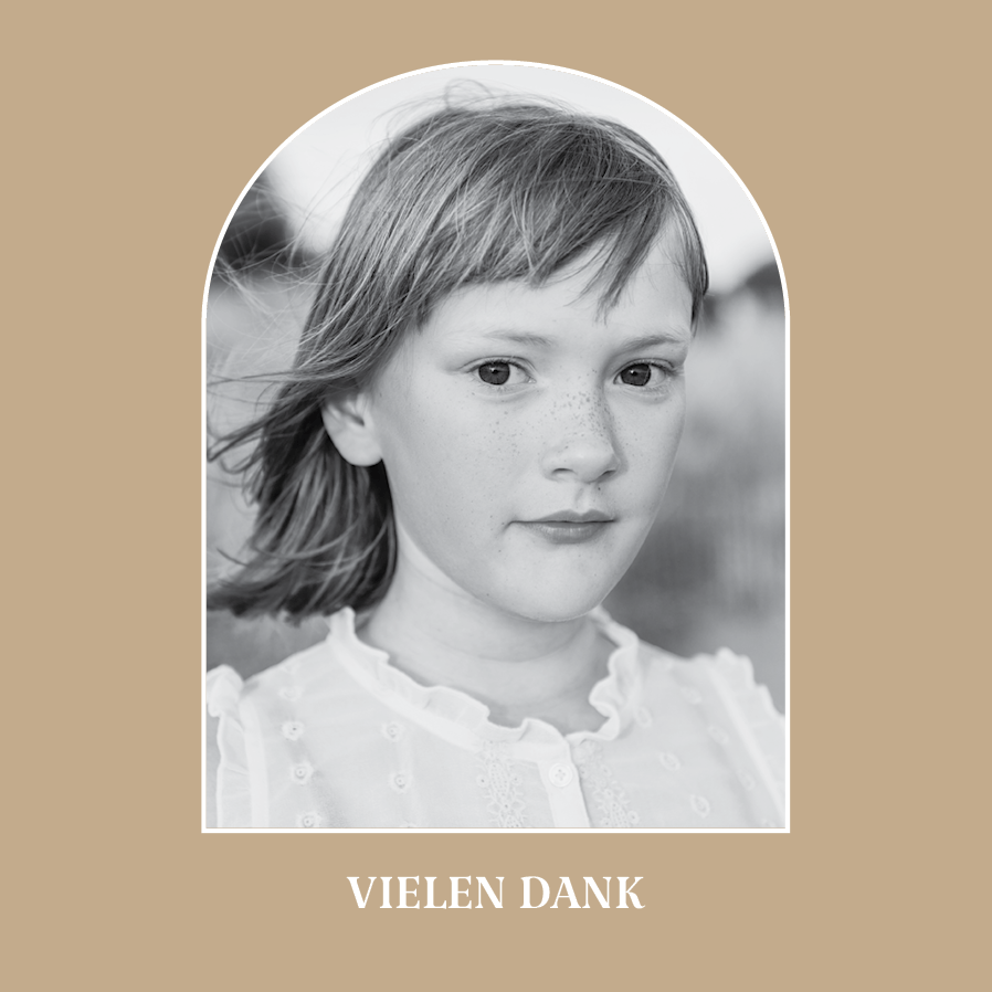 Dankeskarten — Goldener Bogen