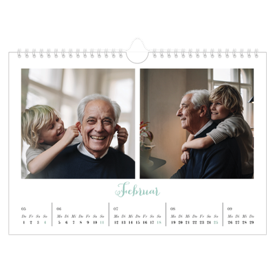 Fotokalender A4 — Hallo Welt [Februar]