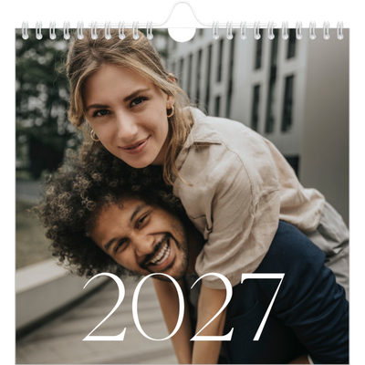 Jahreskalender Quadratisch — Überlebensgroß [deckblatt]