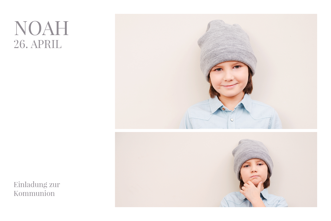 Einladungskarten — Duo