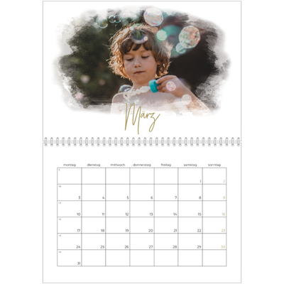 Fotokalender A4 doppelt (30 x 40 cm) — Fotoeffekte [Marsch]