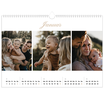 Fotokalender A3 — Eleganter Kalender