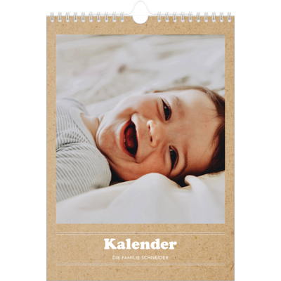 Fotokalender A4 (20 x 30 cm) — Magazinstil [deckblatt]