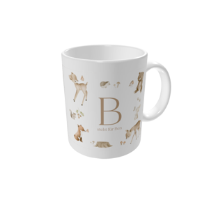 Tasse bedrucken — Zauberhafte Waldfreunde