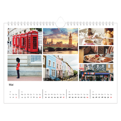 Fotokalender A4 — Kollage [deckblatt]