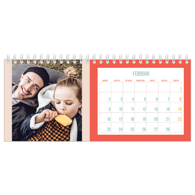 Tischkalender — Strahlend und schön [Februar]