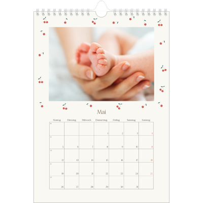 Fotokalender A4 (20 x 30 cm) — Kleine Kirsche [deckblatt]