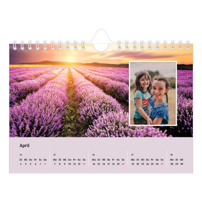 Fotokalender A5 — Vier Jahreszeiten [April]