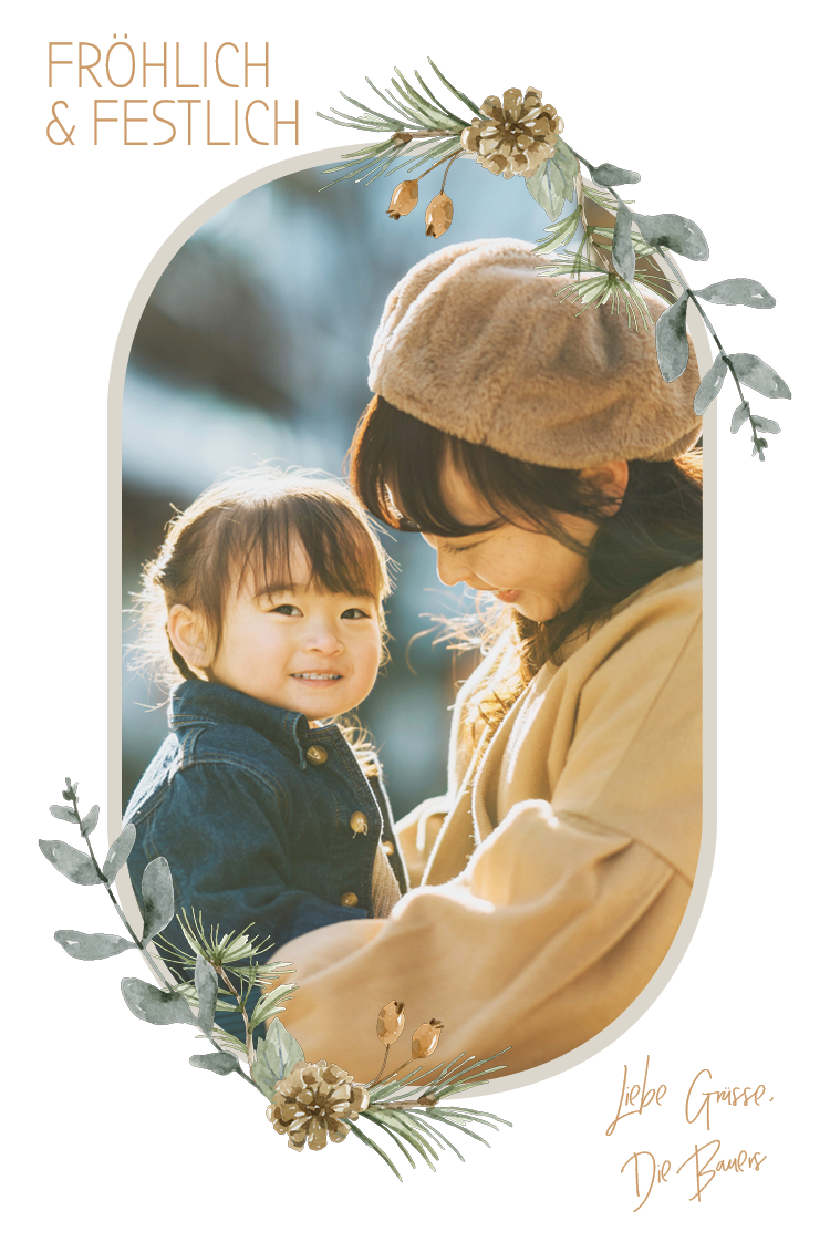 Fotokarten — Winterwald