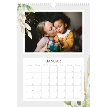Fotokalender A3 — Floraler Akzent