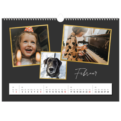 Fotokalender A3 — Mosaik aus Erinnerungen [Februar]