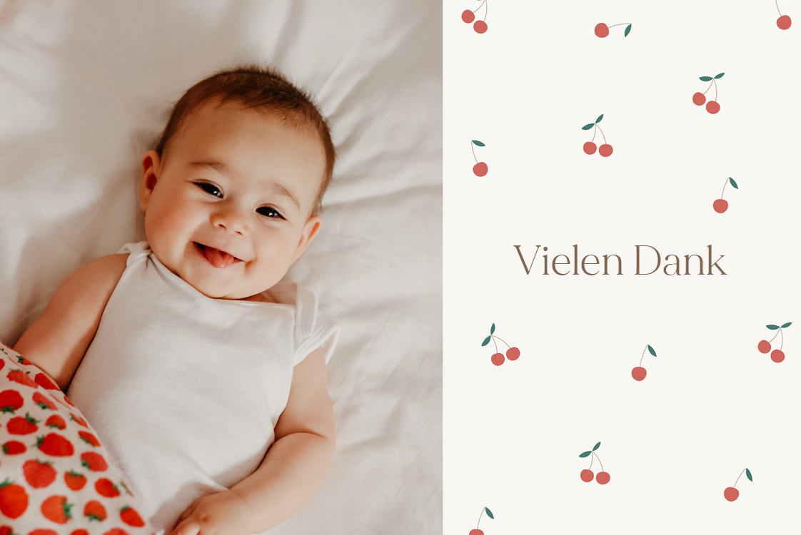 Dankeskarten — Kleine Kirsche