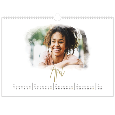 Fotokalender A3 — Fotoeffekte [April]