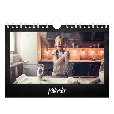 Fotokalender A5 — Kreidetafel-Stil [deckblatt]