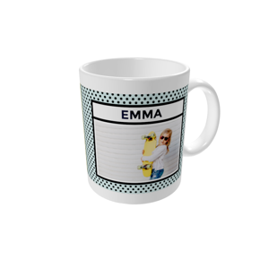 Tasse bedrucken — Pop art