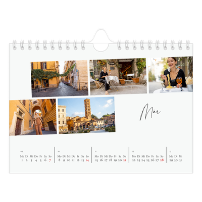 Fotokalender A5 — Städtereise [Marsch]