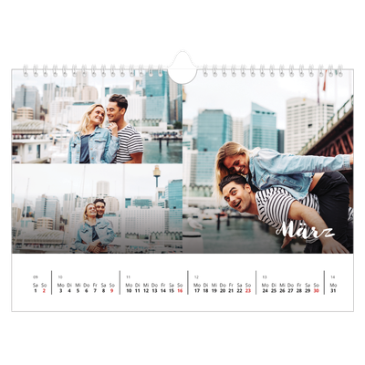 Fotokalender A4 — Monat [Marsch]