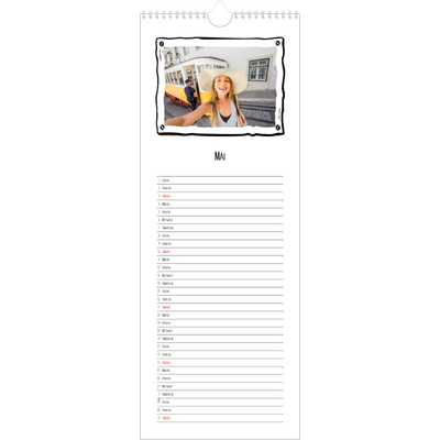 Küchenkalender  — Scrapbook-Schnappschüsse [deckblatt]