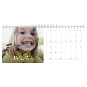 Tischkalender — Zwölf große Monate