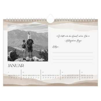 Fotokalender A4 — Positive Zitate