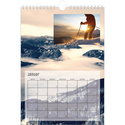 Fotokalender A4 (20 x 30 cm) — Mutter Natur [Januar]