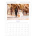 Fotokalender A4 (20 x 30 cm) — Kobalt Klassik [Januar]