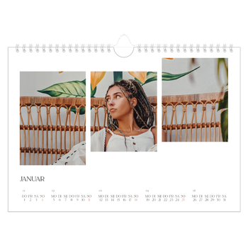 Fotokalender A4 — Reisemosaike