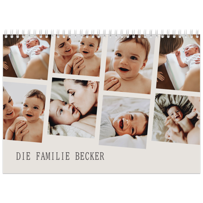 Fotokalender A4 doppelt (30 x 40 cm) — Momente in Bewegung [deckblatt]