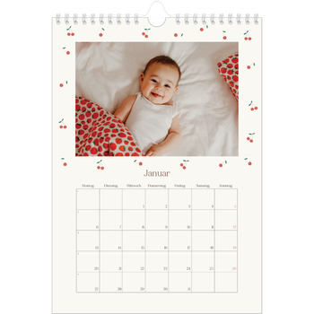 Fotokalender A4 — Kleine Kirsche