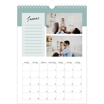 Fotokalender A4 — Listen Kalender