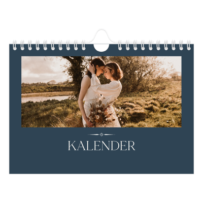 Fotokalender A5 — Schiefer und Serifen [deckblatt]
