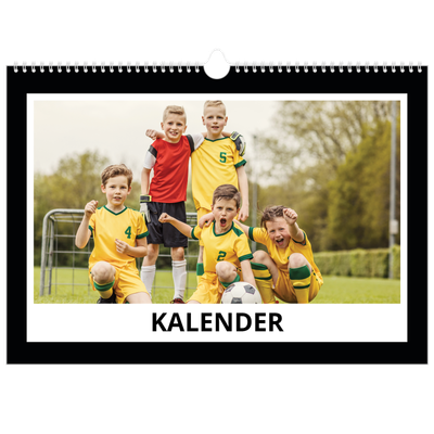 Fotokalender A3 — Schwarzer Rahmen [deckblatt]