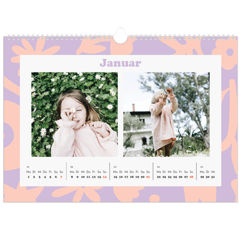 Fotokalender A3 — Verspielte Motive