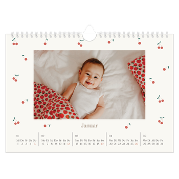 Fotokalender A4 — Kleine Kirsche