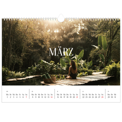 Fotokalender A3 — Endloses Entfliehen [Marsch]