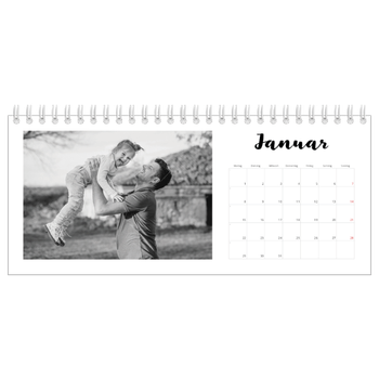 Tischkalender — Handgeschrieben