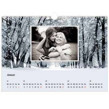 Fotokalender A3 — Vier Jahreszeiten