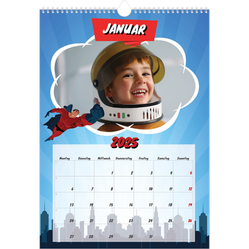 Fotokalender A3 — Comic-Buch