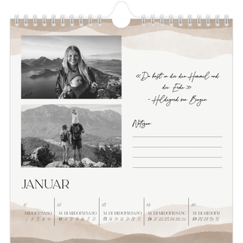 Fotokalender Quadratisch — Positive Zitate