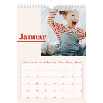 Fotokalender A4 — 90er Nostalgie