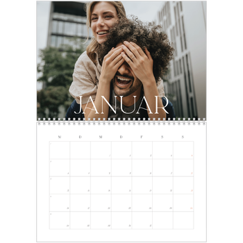 Fotokalender A4 doppelt — Überlebensgroß