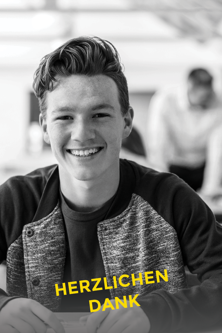 Dankeskarten — Teenager-Party