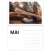 Fotokalender A4 doppelt (30 x 40 cm) — Datum groß [deckblatt]