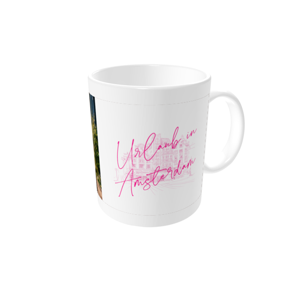 Tasse bedrucken — Stadtskizze - Amsterdam