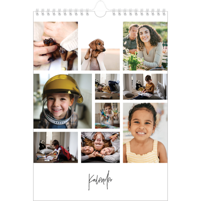 Fotokalender A4 (20 x 30 cm) — Fotoarrangement [deckblatt]