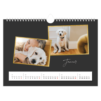 Fotokalender A4 — Mosaik aus Erinnerungen