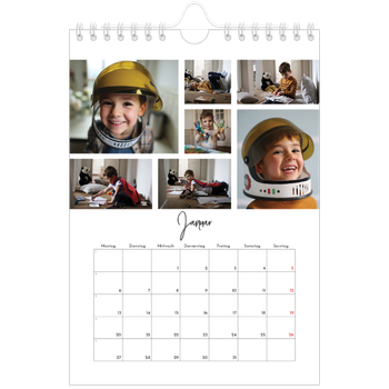 Fotokalender A5 — Fotoarrangement