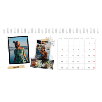 Tischkalender — Scrapbook-Flair